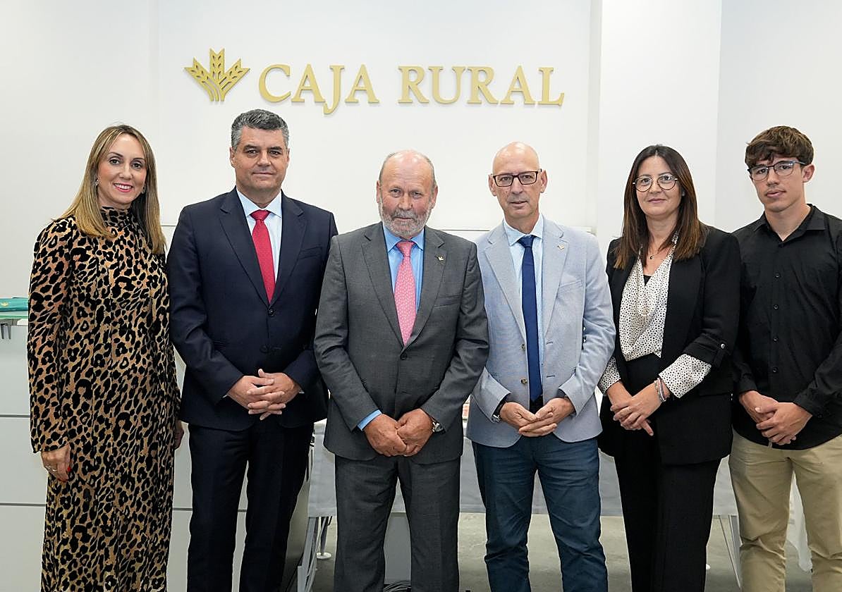 De izquierda a derecha: María Teresa Sagrado, José Ignacio Juez, Ernesto Moronta, Casimiro Martín, María Teresa Sánchez y Fabio Barreto.