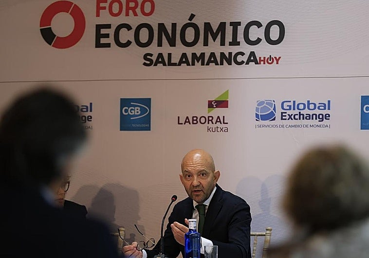 Jaime García Legaz en el Foro Económico de Salamancahoy