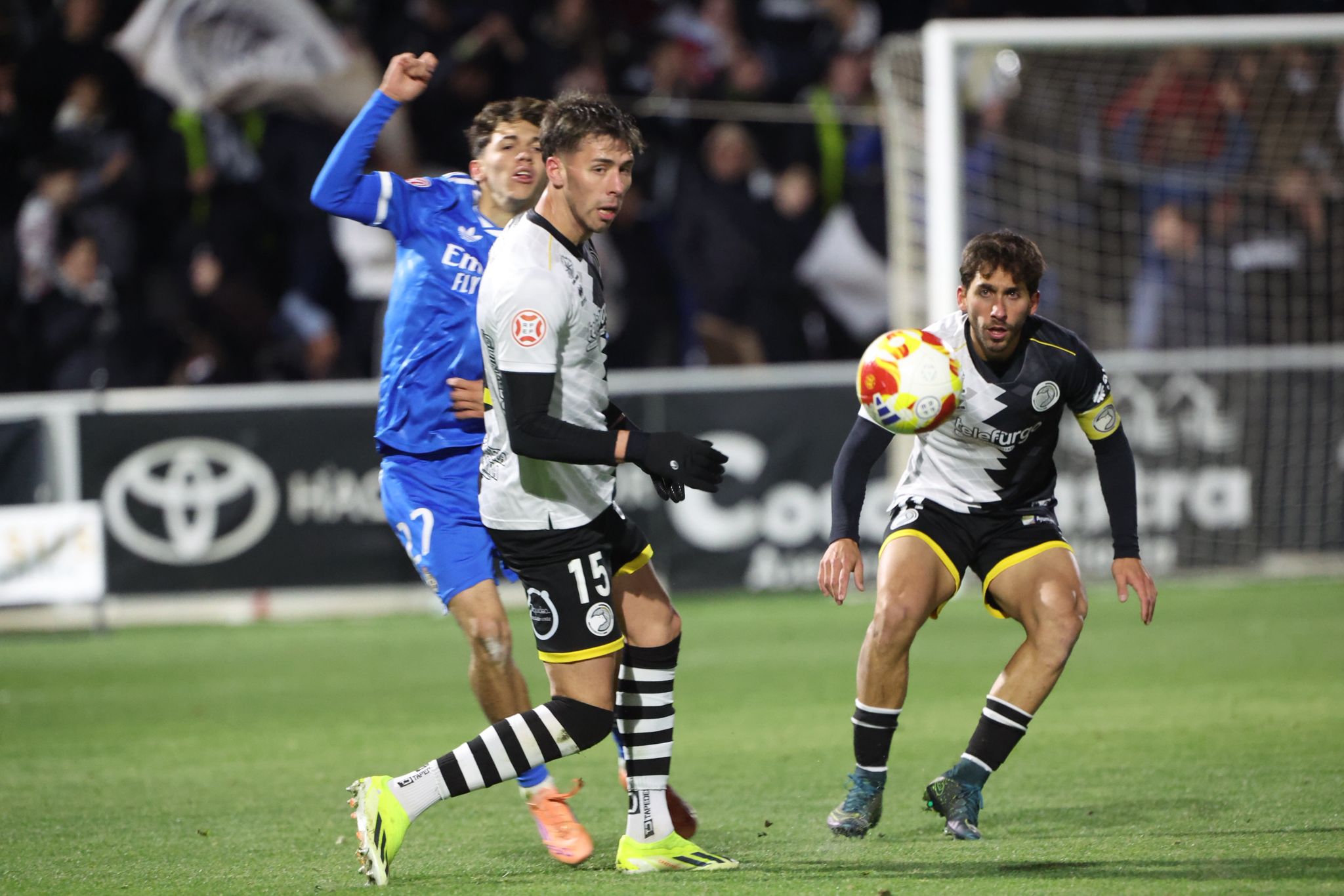 El partido entre Unionistas y el Real Madrid Castilla, en imágenes