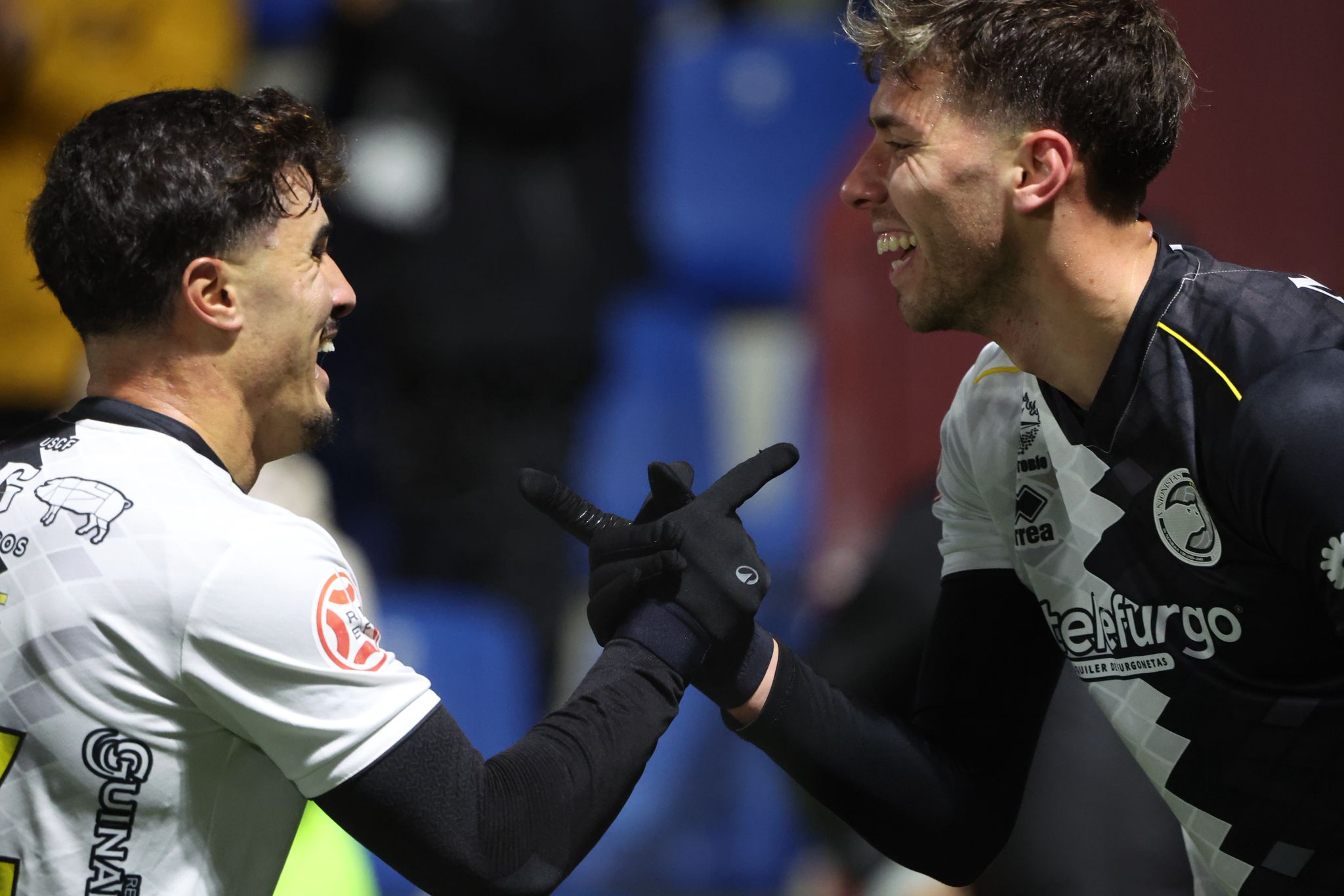El partido entre Unionistas y el Real Madrid Castilla, en imágenes