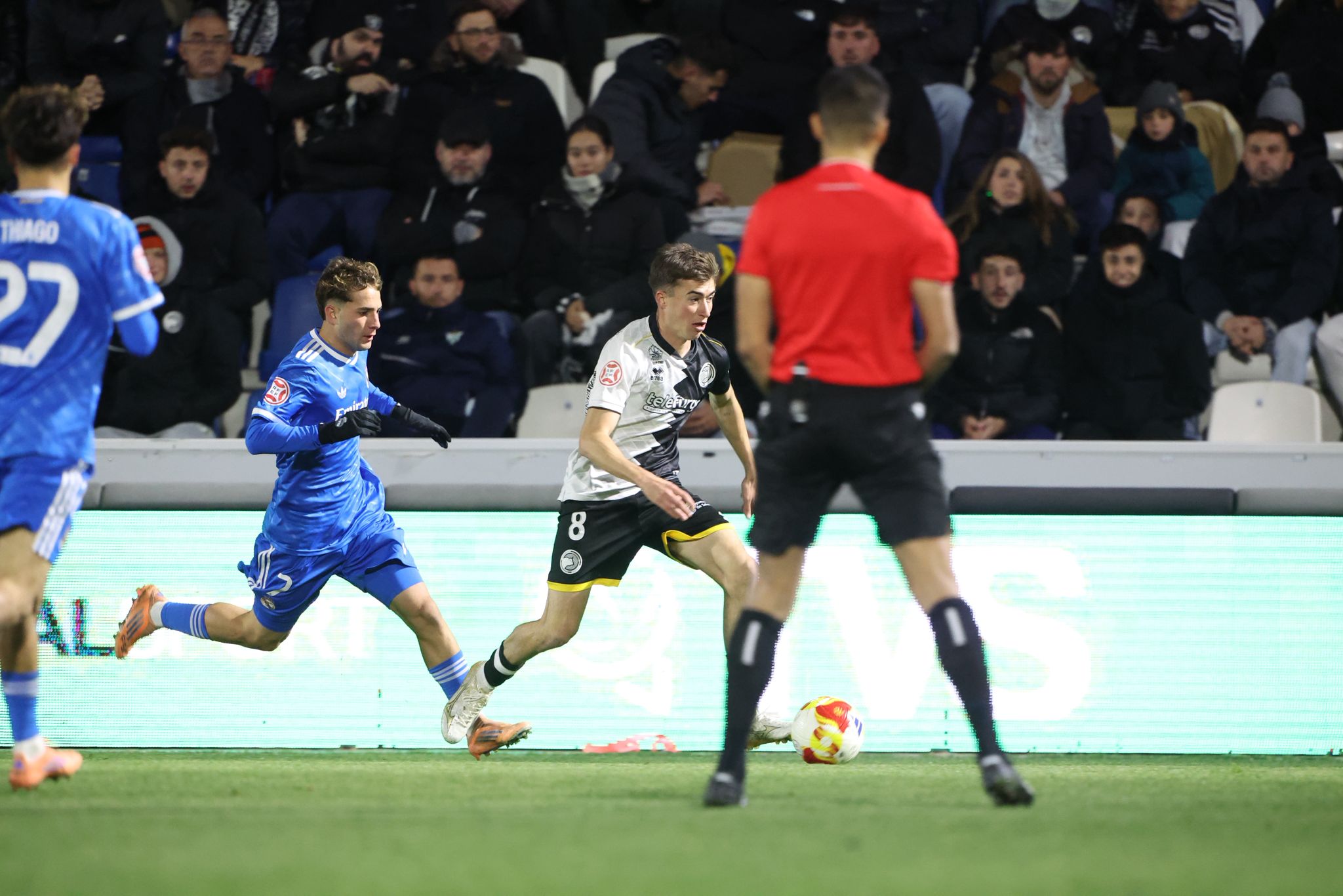 El partido entre Unionistas y el Real Madrid Castilla, en imágenes