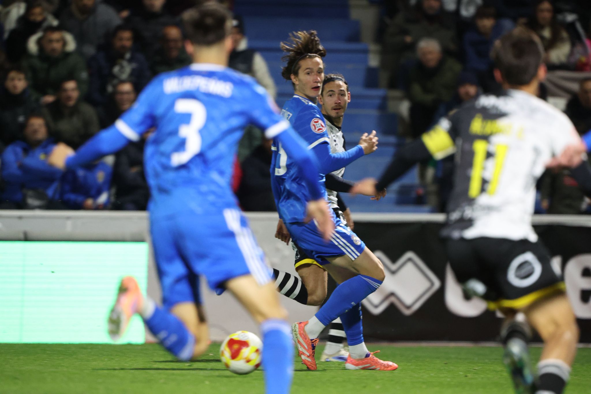 El partido entre Unionistas y el Real Madrid Castilla, en imágenes
