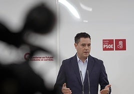 El secretario de Organización del PSOECyL, Daniel de la Rosa
