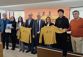Presentación de la VII Carrera 'Juntos por la salud y el deporte'.