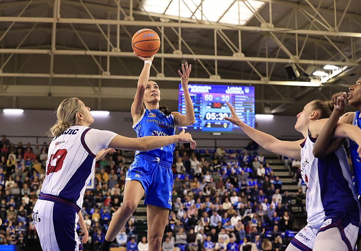 Imagen del partido de este domingo ante Gernika