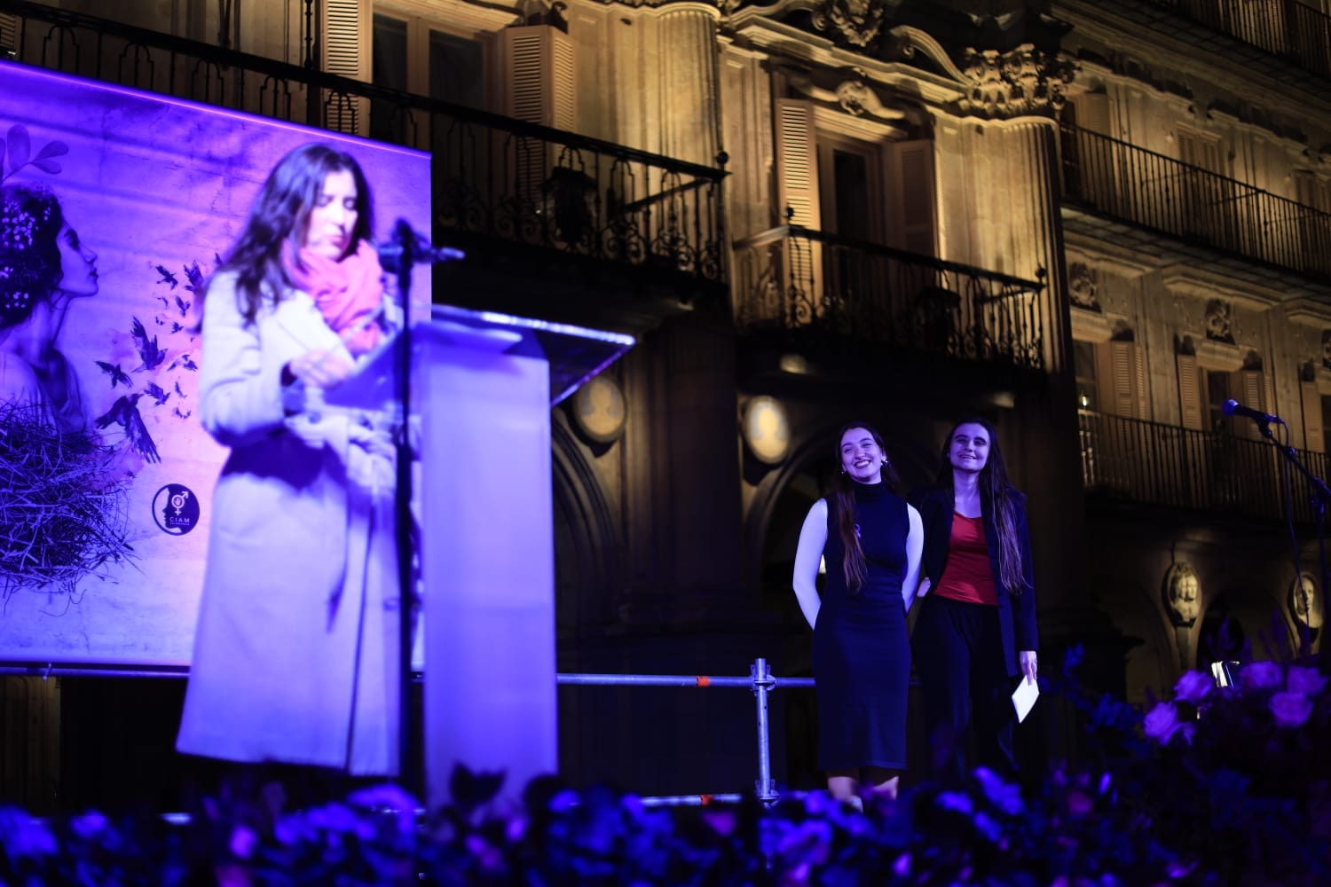 Con el lema &#039;El machismo nos cuesta la vida&#039;, Salamanca clama contra la violencia de género