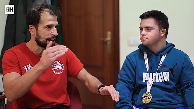 El deporte que cambió la vida a un deportista con Síndrome de Down en Salamanca