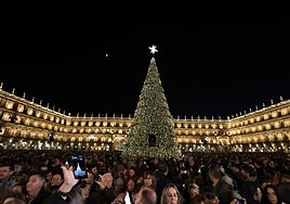 Iluminación navideña en Salamanca