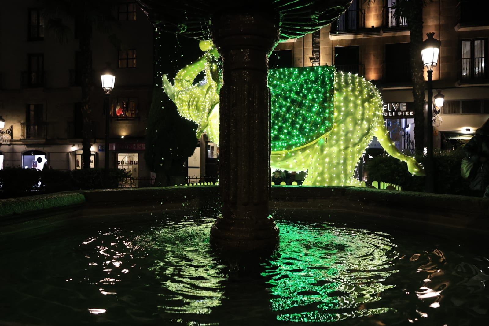 La Navidad ya deslumbra en Salamanca con luces, árbol y videomapping