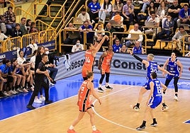 Pabellón municipal Würzburg. Semifinales de Liga CB Avenida - Valencia Basket