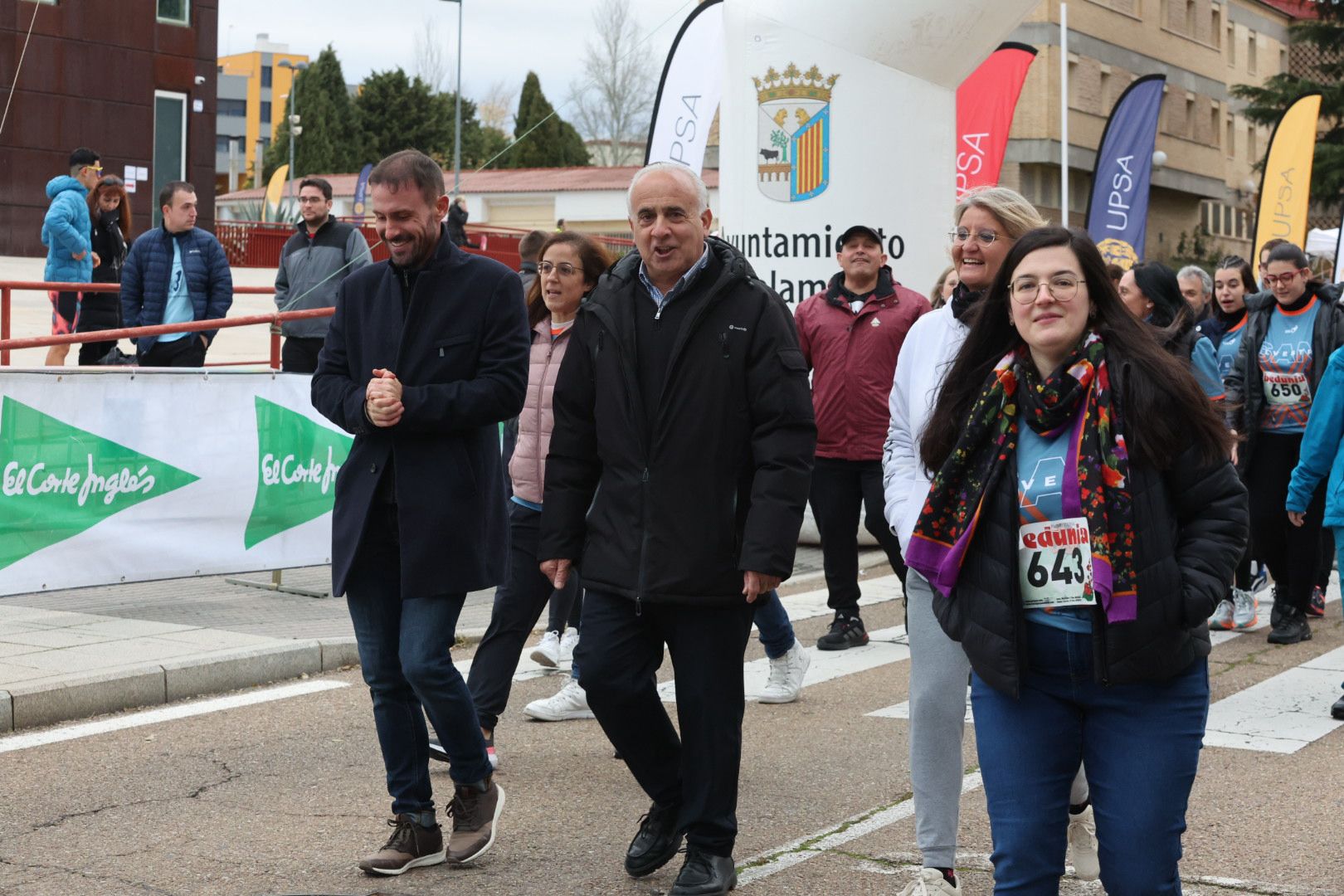 Adrián Moro y Verónica Sánchez, vencedores de la X San Silvestre Universitaria Solidaria