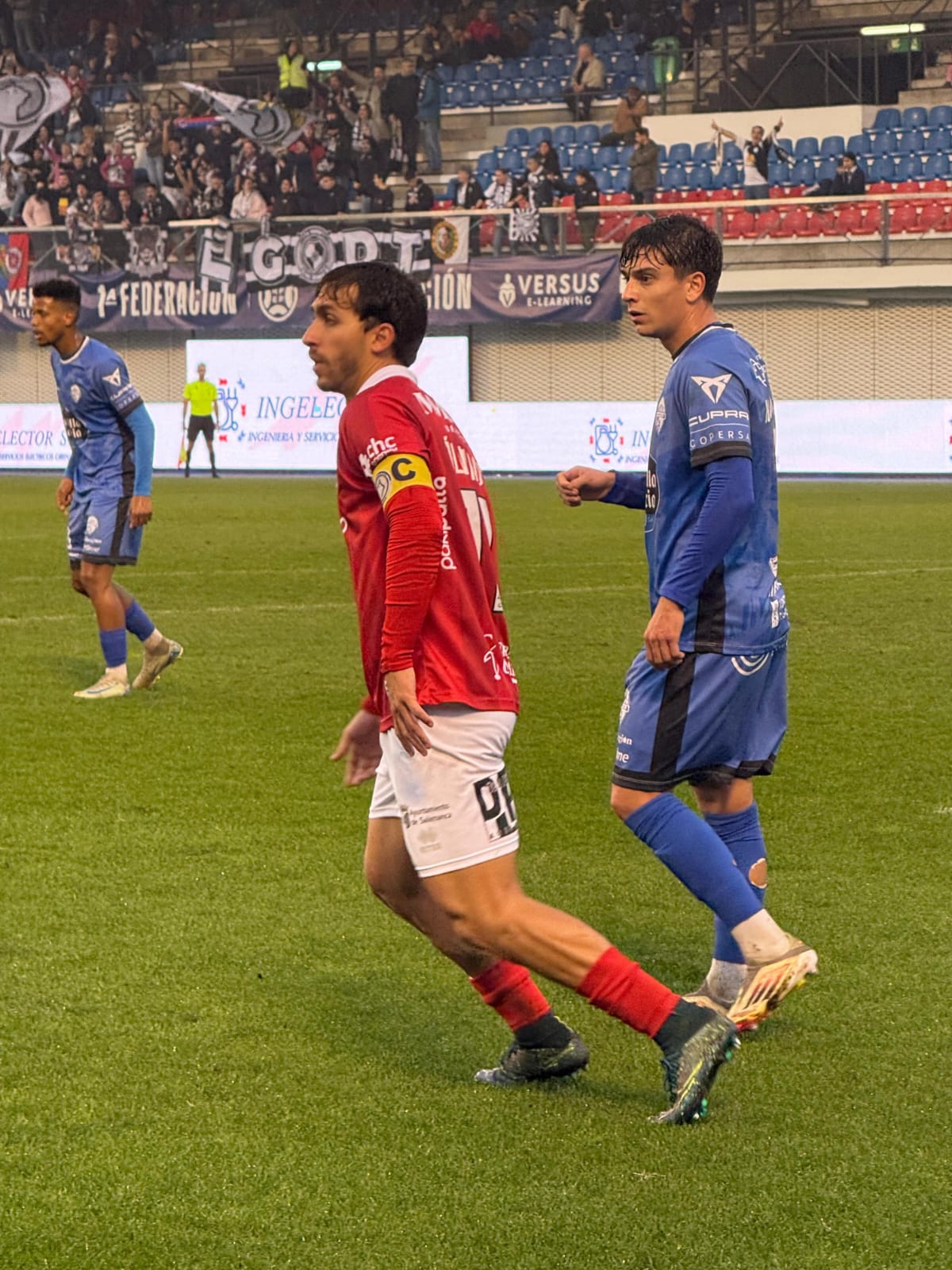 El partido entre Unionistas y el Ourense CF, en imágenes