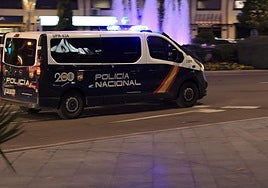 Policía Nacional en Salamanca.