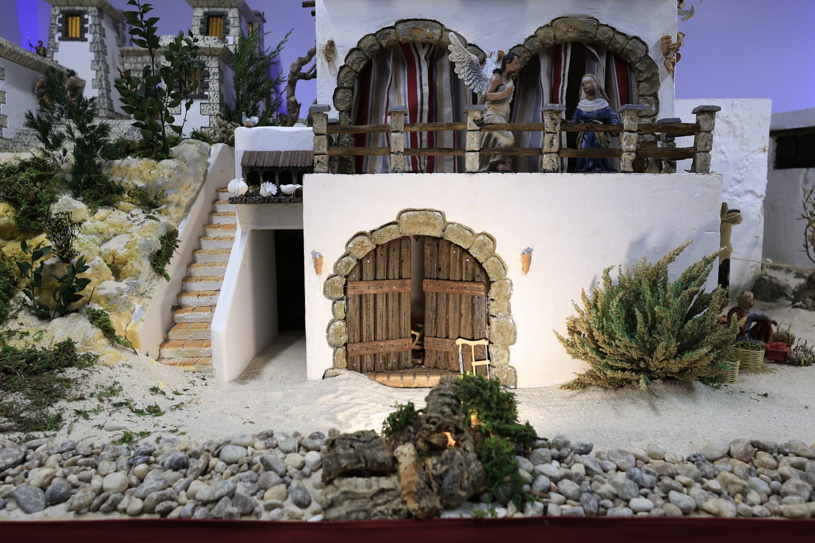 Al detalle: los belenes que construyen la historia de la Navidad