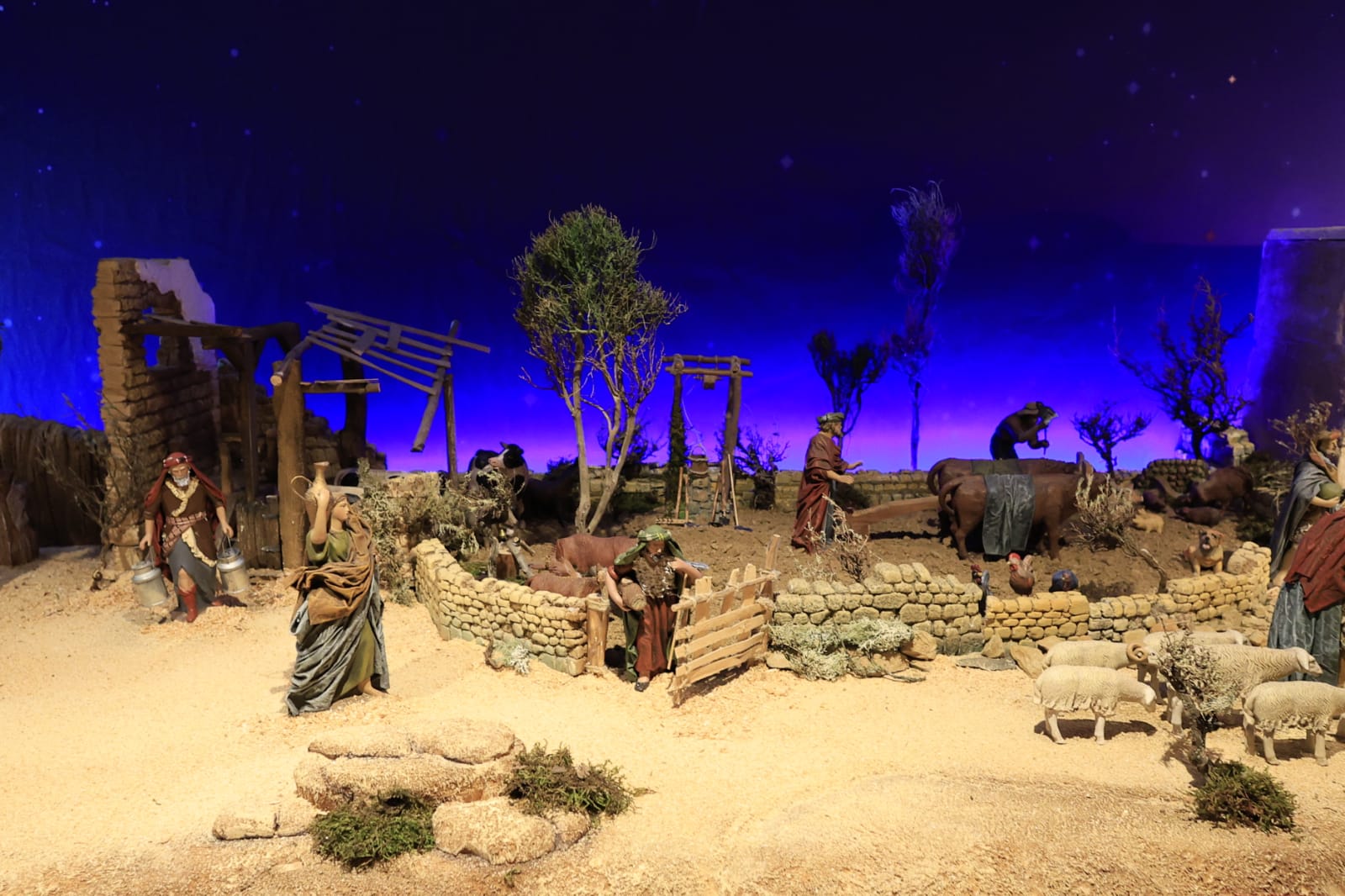 Al detalle: los belenes que construyen la historia de la Navidad