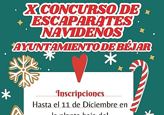 El pueblo de Salamanca que convoca un concuso de escaparates navideños: 400 euros al ganador