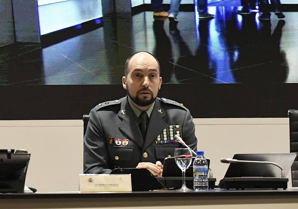 El teniente coronel Antonio Balas.