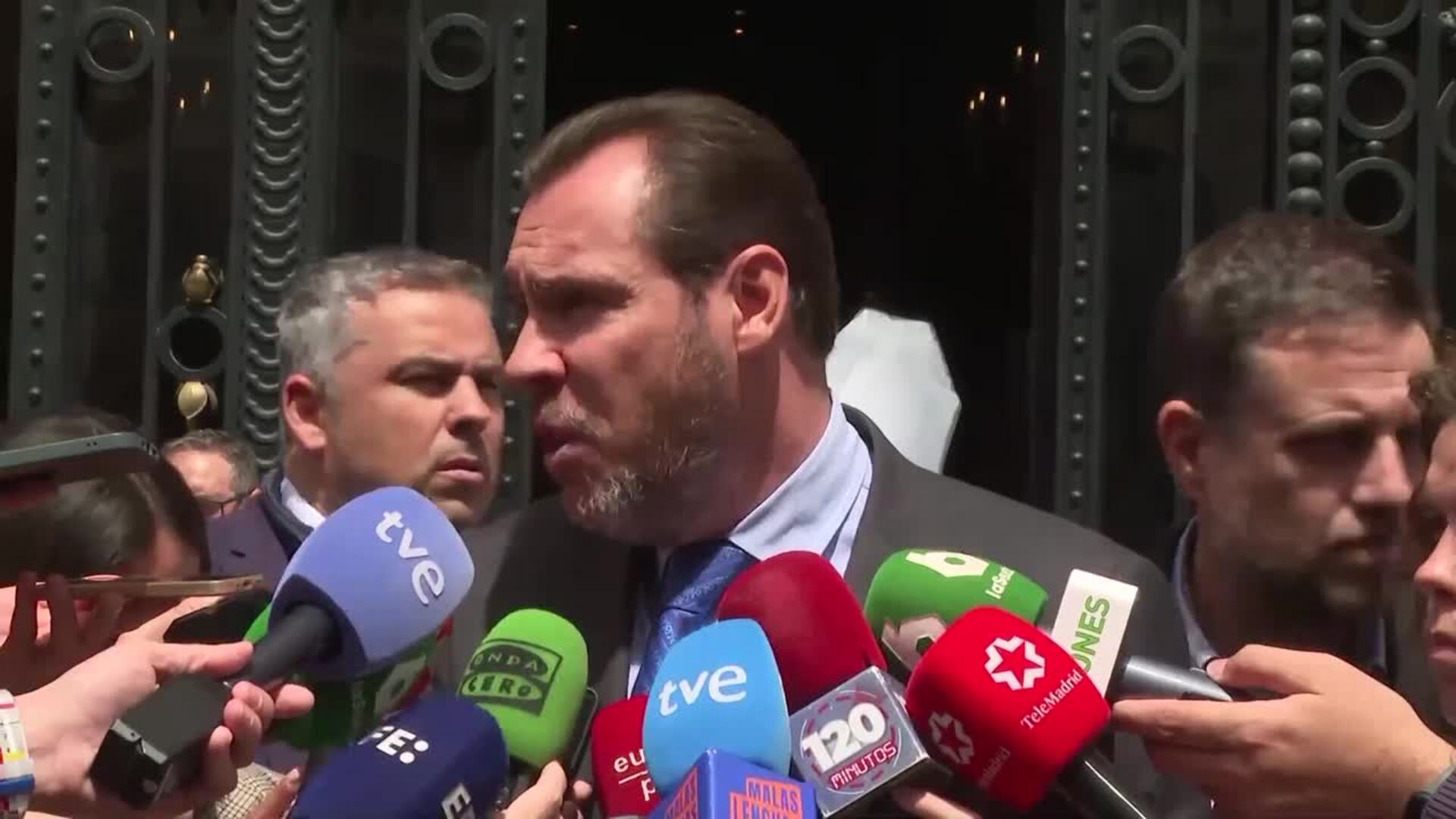 Puente defiende que la falta de inversión "no tiene nada que ver" con el "vandalismo"