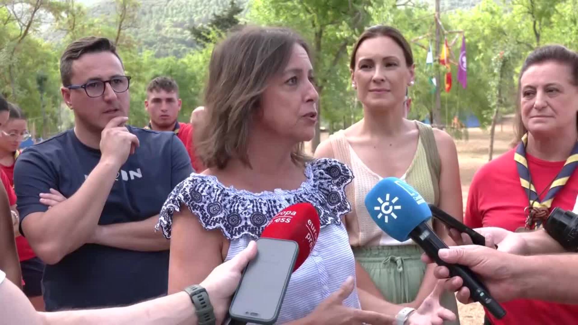 1.700 jóvenes andaluces pasan por los campamentos del IAJ en espacios naturales protegidos