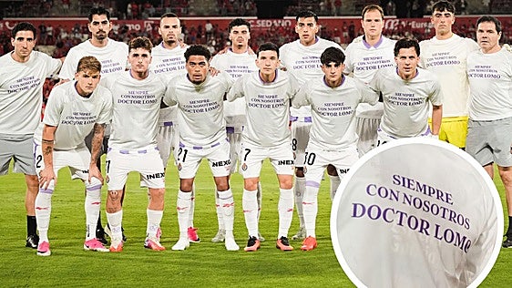 El sentido homenaje del Real Valladolid al doctor Lomo de Salamanca en el inicio de la Liga