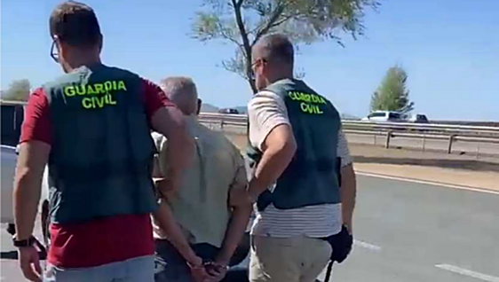 Detenido en Burgos el conductor que atropelló a un operario en la A-62 en Salamanca y huyó del lugar