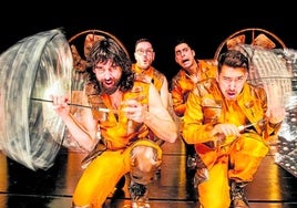 Die Theatergruppe Yllana, die 'Trash!' zeigen wird, kombiniert wie gewohnt Musik und Humor.