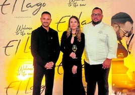 Hassan Hattouchi, Elena Fernández und Milos Zdravkovic.