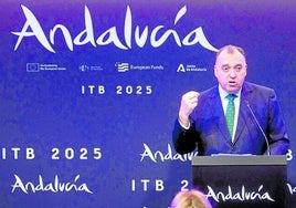 Der andalusische Tourismusminister Arturo Bernal.