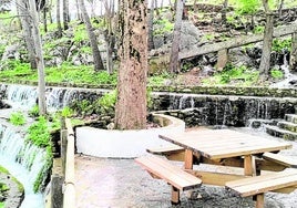 Die Quelle von Cuevas del Becerro ist schon seit Wochen wieder aktiv.