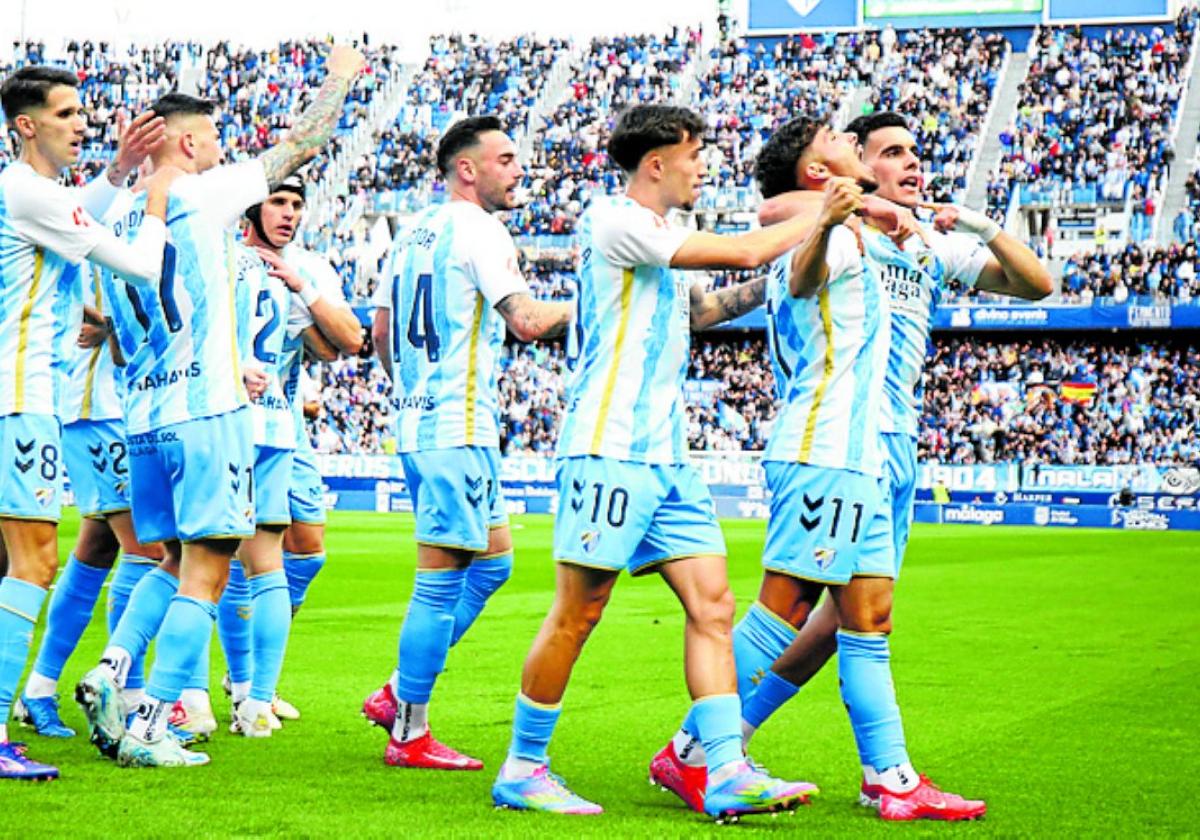 FC Málaga freut sich über enorm wichtigen Sieg im Abstiegskampf