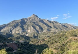 La Concha thront in 1.215 Metern über Marbella.