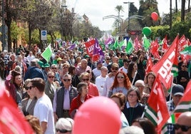 Ein Moment der Demonstration.