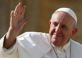 Papst Franziskus, geboren am 17. Dezember 1936 in Argentinien.