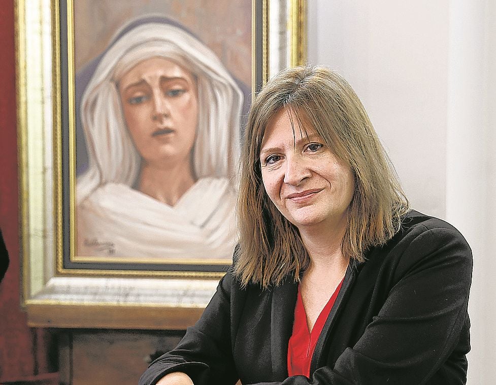 Ángela Guerrero Eine der drei Hermanas Mayores in Málaga (bei Las Penas)