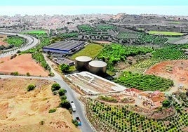 Entwurf der von der Firma Magtel geplanten Entsalzungsanlage in Vélez-Málaga.