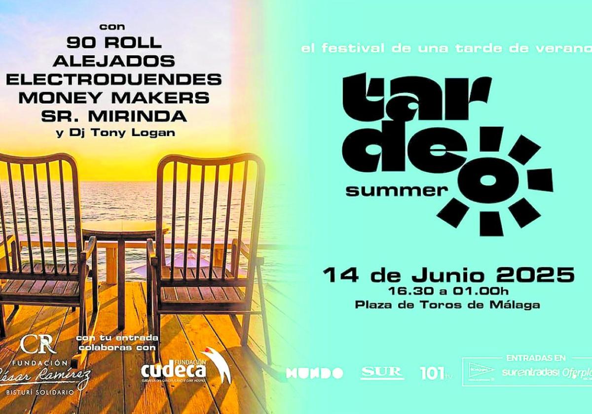 Tardeo Summer, das große Festival, mit dem in Málaga der Sommer empfangen wird