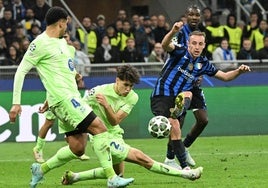 Davide Frattesi erzielte in dieser Situation das entscheidende Tor in der Verlängerung.