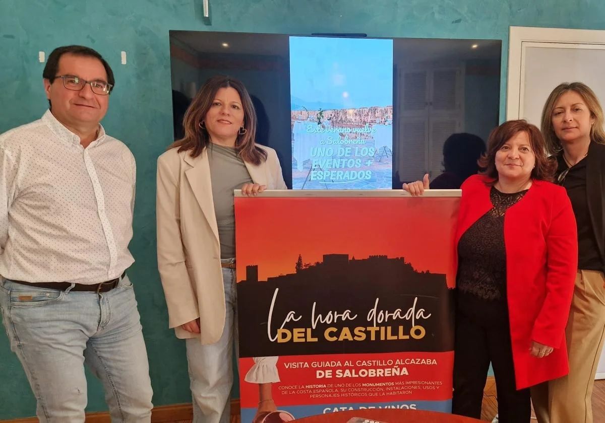 'La Hora Dorada del Castillo' bietet Tapas und Wein auf der Festung von Salobreña