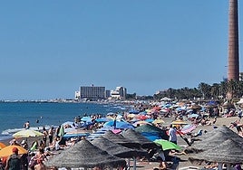 Blick auf den Strand La Misericordia in der Provinzhauptstadt am vergangenen Sonntag.