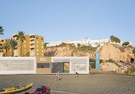 Computersimulation des künftigen Wassersportclubs.