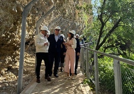 Der Wandersteg durch die Schlucht von Ronda.