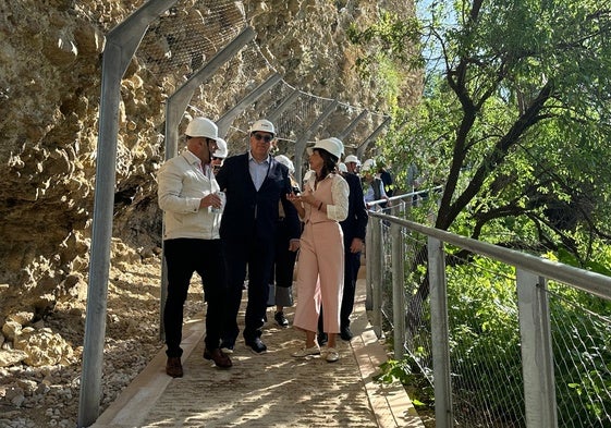 Der Wandersteg durch die Schlucht von Ronda.