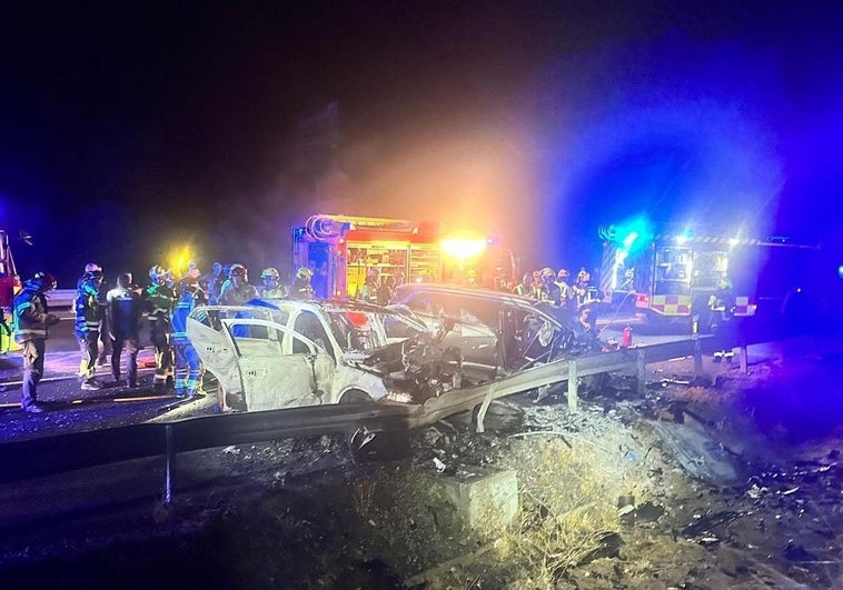 Der Unfall ereignete sich gegen 5.30 Uhr an einer Ausfahrt der A-7 in Richtung Torremolinos.