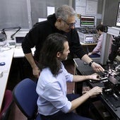 Mitarbeiter der Startup AGPhotonics in Málaga.