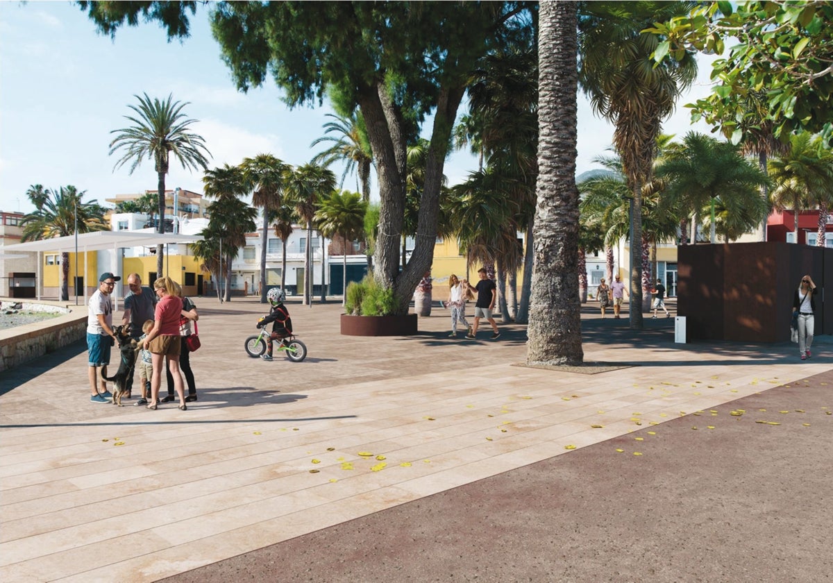 Stadt Málaga vergibt Bauauftrag für die Renovierung der Strandpromenade von Pedregalejo