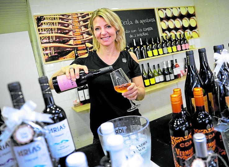 Hélène Mostertman gab letztes Jahr Vino Mio ab.