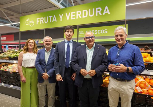 Beatriz Gálvez, Jesús María Claros, Rafael Martínez, Jesús Lupiáñez und Celestino Rivas.