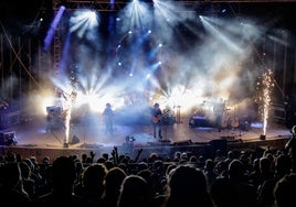 Ein Konzert der Band.