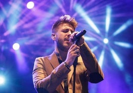 Sänger Antonio José wird am Freitag auftreten.