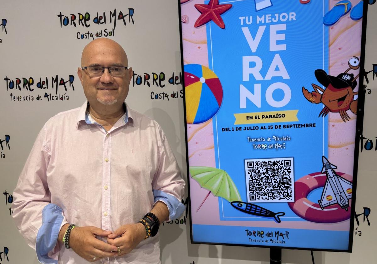 J. Pérez Atencia präsentierte das umfassende Programm, das Torre del Mar diesen Sommer zu bieten hat.